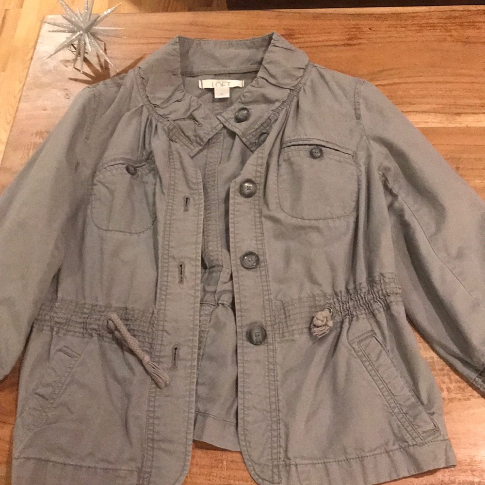 Grey LOFT jacket